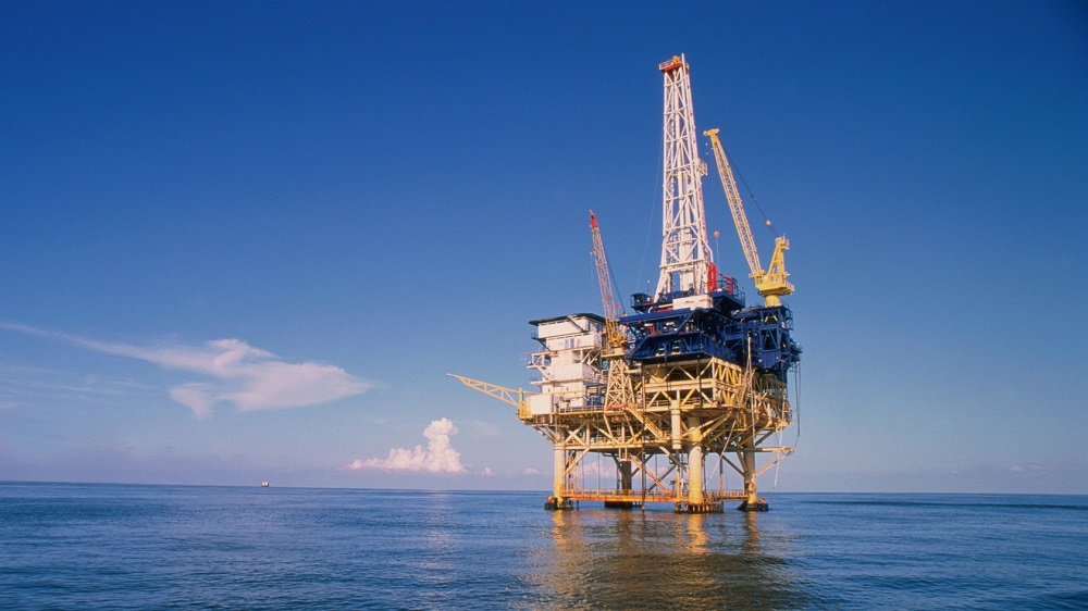 Offshore drilling rig, Gulf of Mexico